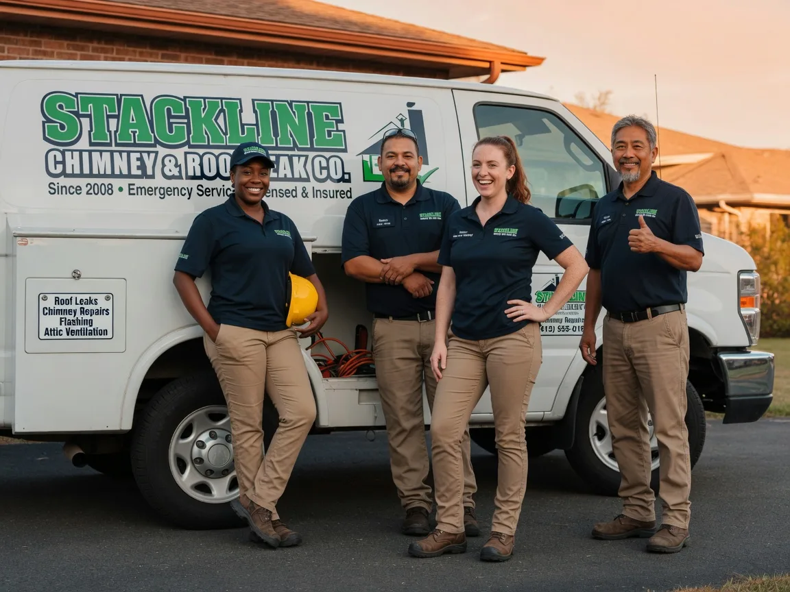 Chimney flashing repair company in Cranberry, PA